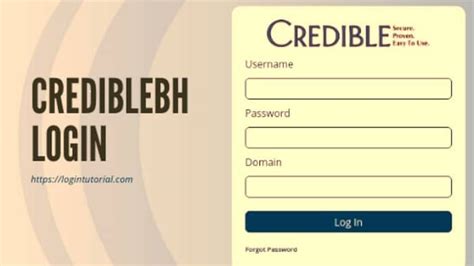 credbl|crediblebh sign in.